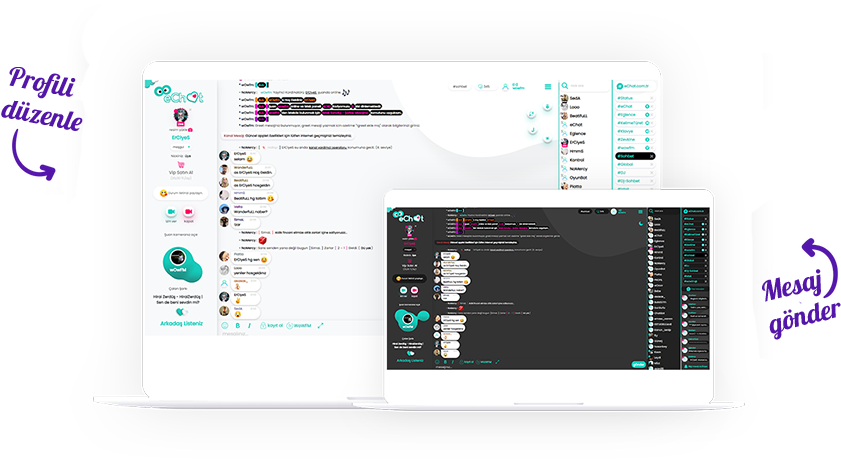 chat applet ekran görüntüsü